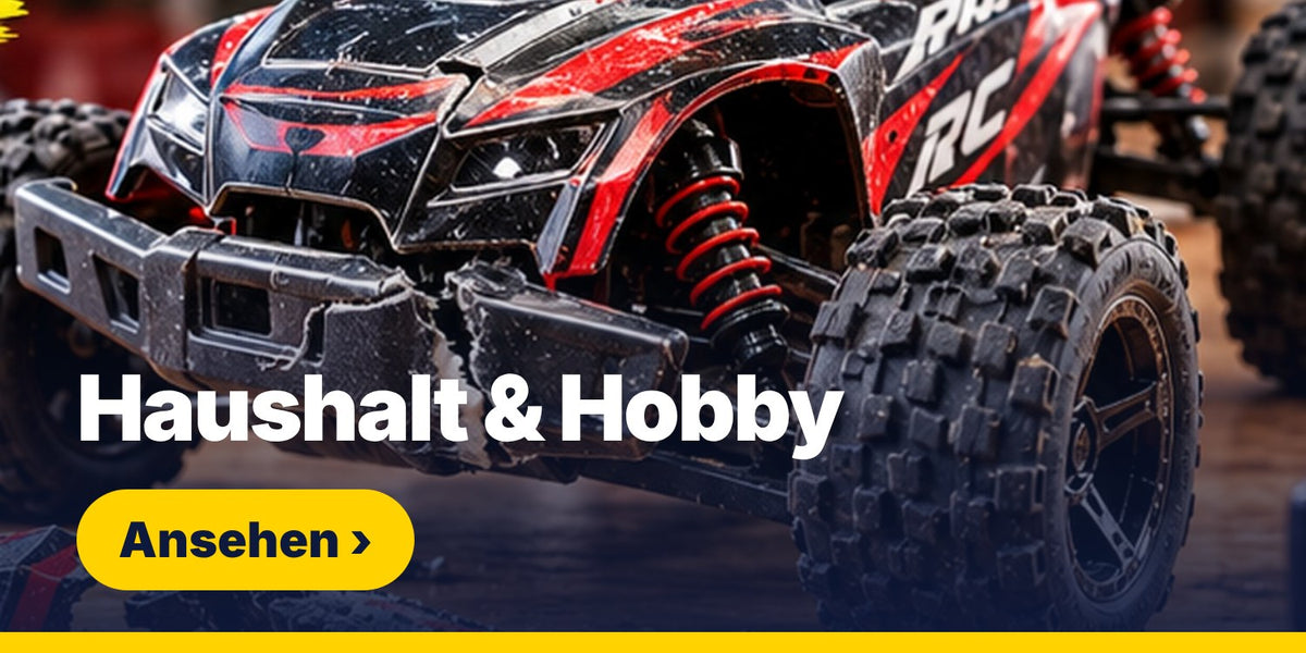 RC-Modellauto und Hobby-Reparaturen mit Sekundenkleber und Granulat